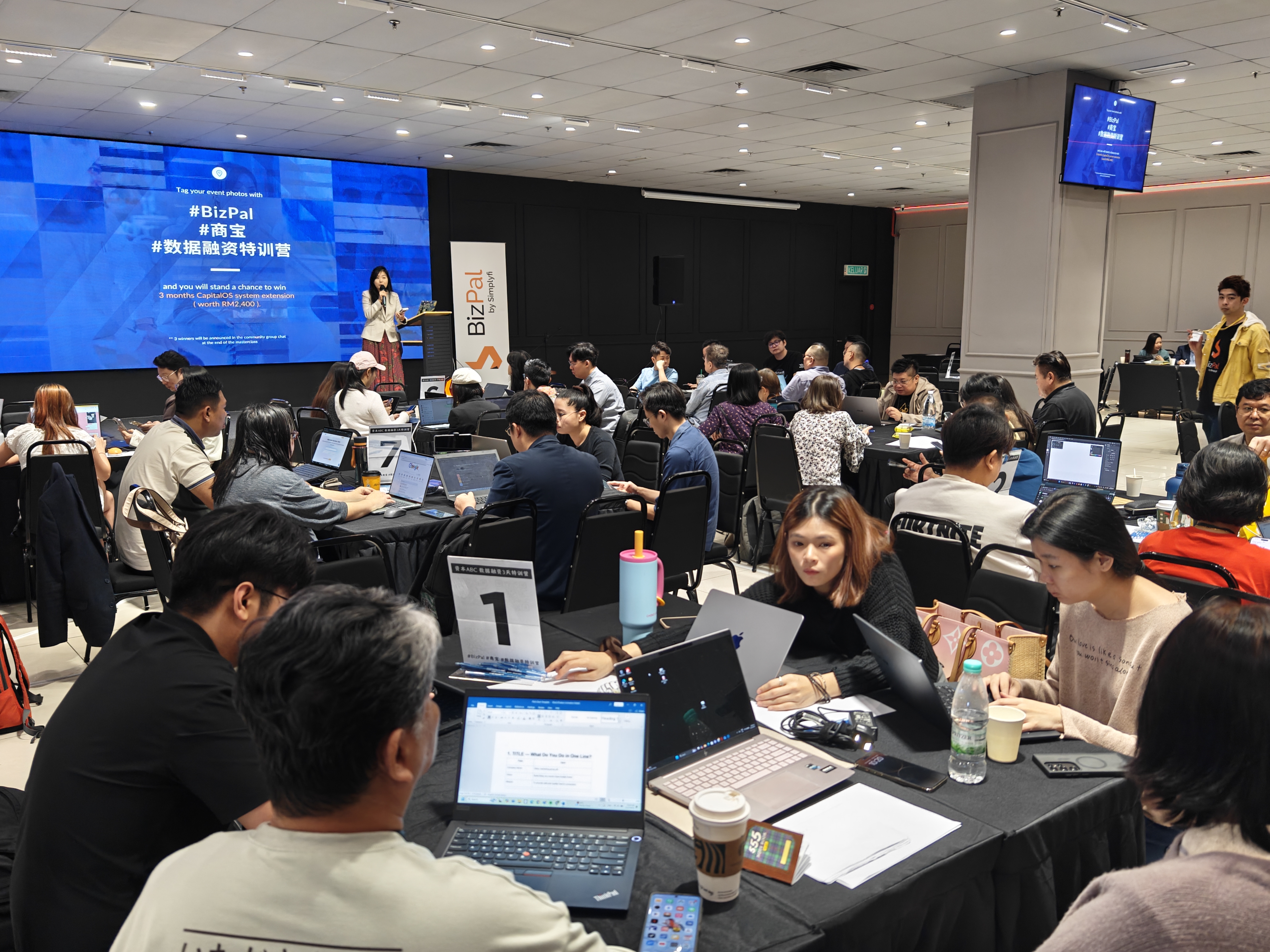 Financial Modelling Masterclass — Group working on projections