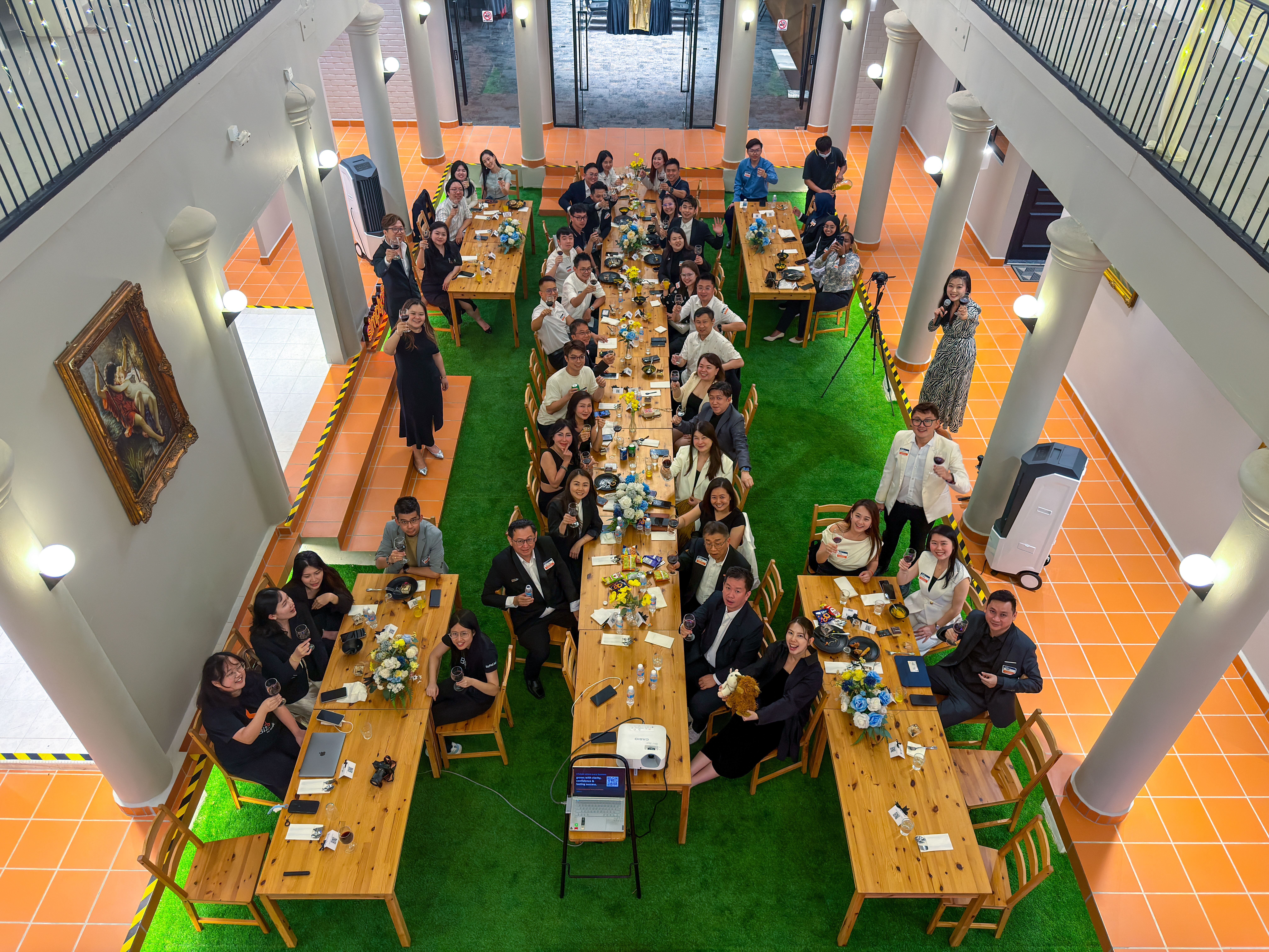 Networking Night — Group photograph