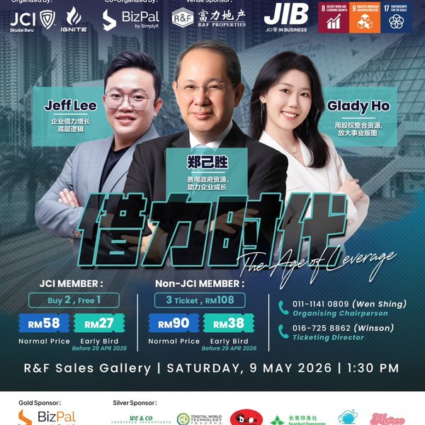 The Age of Leverage — JCI Skudai Baru × BizPal