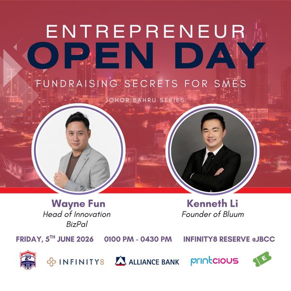 Entrepreneur Open Day Johor Bahru — 5 June 2026
